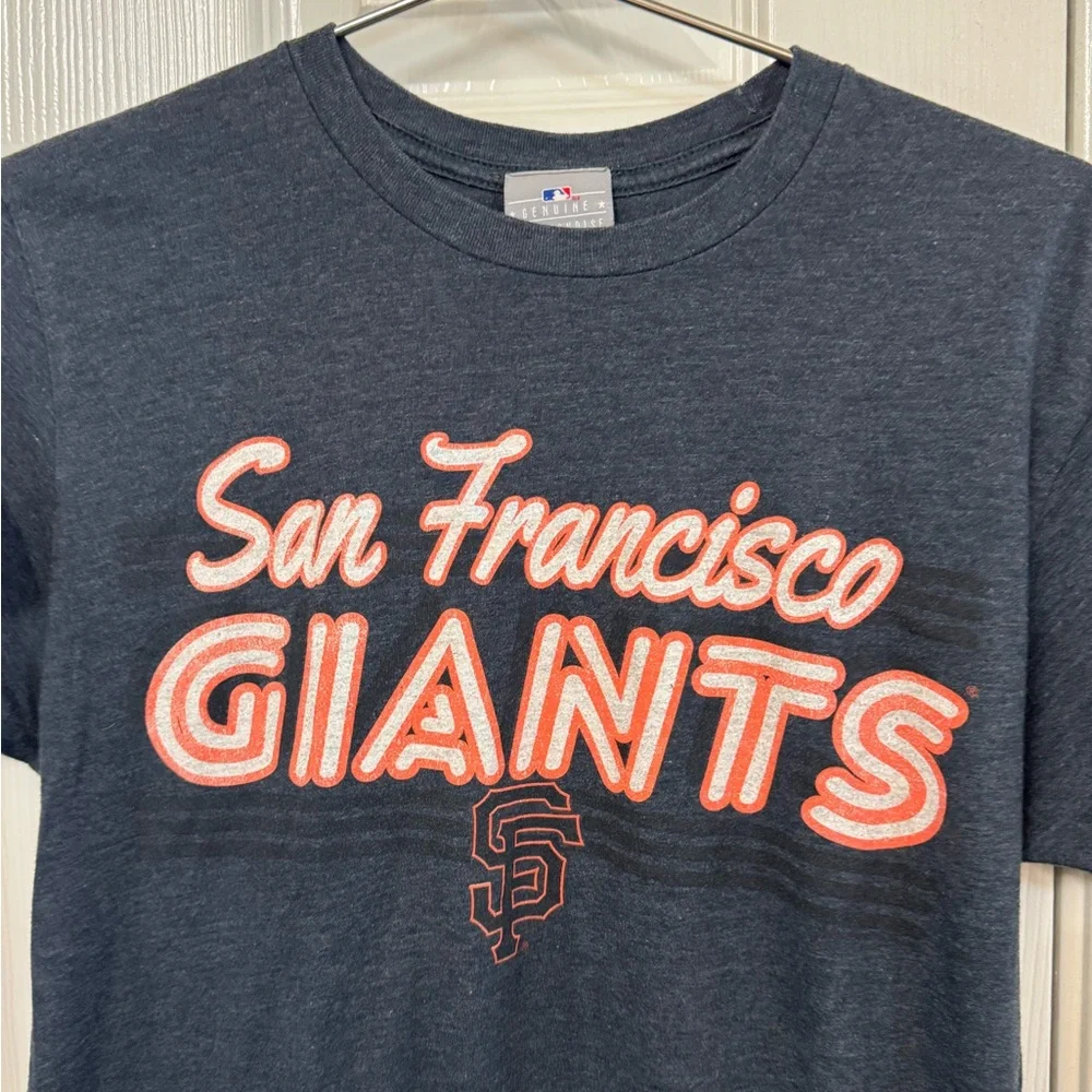 Vintage San Francisco Giants MLB Genuine Merchandise Dark Gray Men’s S T-Shirt - Picture 2 of 5